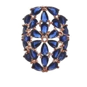 Saavy CIE LAB-CREATED SAPPHIRE RING